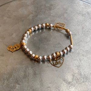 Handmade Gold Plated Bracelet Bead Charm Bracelet